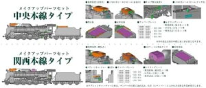 �J�g�[ (KATO) HO�Q�[�W D51 ���C�N�A�b�v�p�[�c�Z�b�g �����{���^�C�v �S���͌^�p�i 7-105A�y���ꌧ�֔����s�ł��z