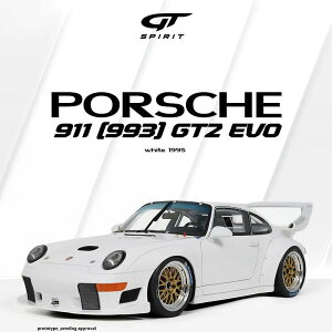GT SPIRIT 1/18 �|���V�F 911(993) GT2 Evo 1995 (�z���C�g) �����i�~�j�J�[ GTS532�y���ꌧ�֔����s�ł��z