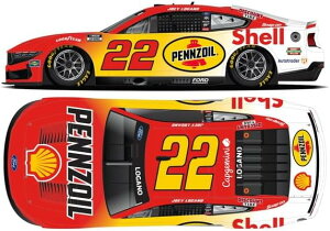 ���� (Kyosho) Lionel Racing NASCAR CUP (�i�X�J�[ �J�b�v �V���[�Y) 1/64 SHELL - PENNZOIL SPECIAL 2025 �t�H�[�h �}�X�^���O �W���[�C�E���K�[�m #22 �����i LR324106�y���ꌧ�֔����s�ł��z