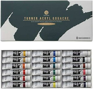 �^�[�i�[�F��(Turner Color) �A�N�����K�b�V�� 18�F�X�N�[���Z�b�g 11ml AG18C�y���ꌧ�֔����s�ł��z