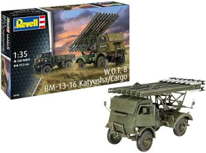 hCcx(Revell) 1/35 BM-13-16 on W.O.T. 8 chassis vf gLbg 03338 (Rpԗ)yꌧ֔słz
