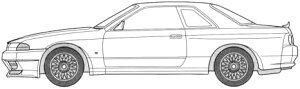 1/24 �p�݃~�b�h�i�C�g�V���[�Y No.3 ���Y �X�J�C���C�� GT-R(R32)��� �v�����f���y���ꌧ�֔����s�ł��z