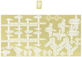 フジミ模型 1/3000 ディティールアップパーツシリーズ No.1 集める軍港共通エッチングパーツ プラモデル用パーツ【配送日時指定不可】