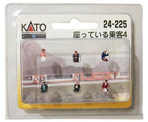 KATO Nゲージ 座っている乗客4 24-225 ジオラマ用品【配送日時指定不可】