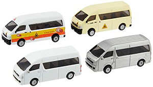 KATO Nゲージ トヨタ ハイエース スーパーロング 幼稚園バス (4台入) 23-651B 鉄道模型用品【沖縄県へ発送不可です】