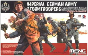 Mnghs010 1:35 Meng Imperial German Army Stormtroopers Figure Set [modelyꌧ֔słz