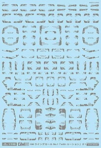 GM-179 1/100 GM ���C���f�J�[�� No.1�uwith �R�[�V�����v��1�y�O���[�z�ėp ���]�ʃf�J�[�� �O�b�h�}�[�N�f�J�[�� MYK DESIGN [�A�V�^�̃f�J�[��]�y�z�������w��s�z
