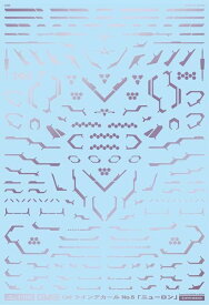 アシタのデカール 1/100 GM ラインデカール No.5「ニューロン」ライトメタリックパープル【配送日時指定不可】