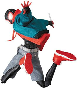 ���f�B�R���E�g�C MAFEX �}�t�F�b�N�X No.236 SPIDER-MAN �X�p�C�_�[�}�� (Miles Morales) RENEWAL Ver. �S����130mm �h���ς� �A�N�V�����t�B�M���A�y���ꌧ�֔����s�ł��z