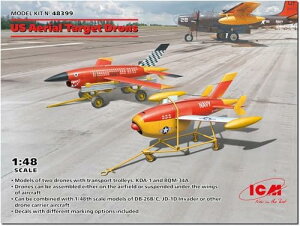 ICM 1/48 AJ ^[Qbgh[ 2@Zbg (KDA-1/BQM-34A) vf 48399 (s@)yꌧ֔słz