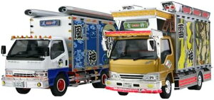 青島文化教材社 1/32 ザ・デコトラシリーズ No.3 風神☆雷神 プラモデル【沖縄県へ発送不可です】