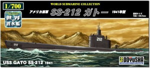 F 1/700 E̐̓V[Y No.12 AJ SS-212 Kg[ 1941N^ vf WSC-12yꌧ֔słz