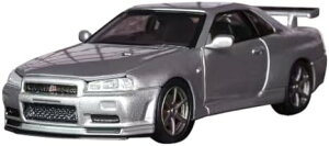 MOTORHELIX 1/64 Y XJCC GT-R (R34) V Spec II Xp[NOVo[ iyꌧ֔słz