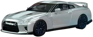 MOTORHELIX 1/64 jbT GT-R (R35) 50th Anniversary Ultimate Metal Silver iyꌧ֔słz