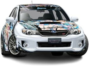 青島文化教材社 1/24 痛車シリーズ No.2 ラブライブ!サンシャイン!! スバル GRB インプレッサ WRX STI '10 プラモデル (自動車)【沖縄県へ発送不可です】