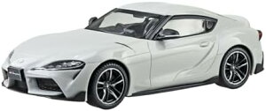 青島文化教材社(AOSHIMA) 1/32 楽プラ スナップキット No.13-WT トヨタ GR スープラ 2019 ホワイトメタリック 色分け済みプラモデル (自動車)【沖縄県へ発送不可です】