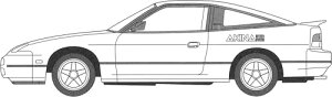 1/24 DV[Y No.007 180SX  vfyꌧ֔słz