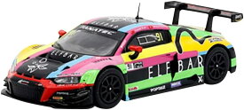 POP RACE 1/64 Audi R8 LMS EVO ELFBAR X WORKS #91 完成品【沖縄県へ発送不可です】