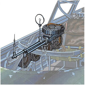 ファインモールド 1/48 ナノ・アヴィエーションシリーズ 九二式7.7mm旋回機銃 ルイス機銃 プラモデル用パーツ NC11【配送日時指定不可】
