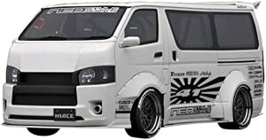 ignition model 1/18 TESED WORKS HIACE Pearl White iyꌧ֔słz