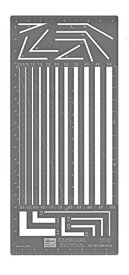 カッティングテンプレートA (直線)【配送日時指定不可】