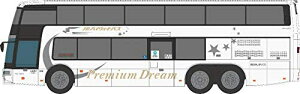 ポポンデッタ 1/150 バスシリーズ エアロキング 西日本JRバスプレミアムドリーム号 8303 ジオラマ商品【沖縄県へ発送不可です】