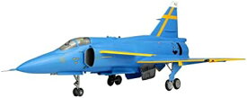 プラッツ/イタレリ 1/48 スウェーデン空軍 JA37 ヤクトビゲン ブルーピーター スウェーデン空軍75周年記念塗装機 プラモデル TPA-25 成型色【沖縄県へ発送不可です】