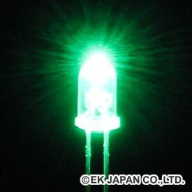 超高輝度LED(緑色・3mm)【配送日時指定不可】
