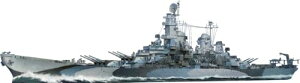 ベリーファイア 1/350 アメリカ 戦艦 ミズーリ BB-63 アドバンスド版 プラモデル VFM350909AD【沖縄県へ発送不可です】