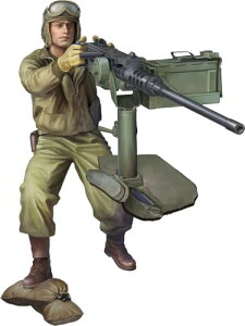 タコム 1/16 WW2 米陸軍 戦車兵 w/.50 機関銃 限定版 プラモデル TKO1025 (人)【沖縄県へ発送不可です】
