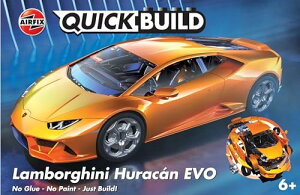 エアフィックス ノンスケール クイックビルドシリーズ ランボルギーニ ウラカン EVO 塗装済みブロック式組み立てキット QB6058【沖縄県へ発送不可です】