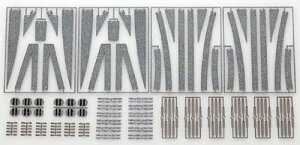 TOMIX NQ[W 3034 Ch[oXgLbg (F) (PR (L)541 (280)EPX280Ή)yꌧ֔słz