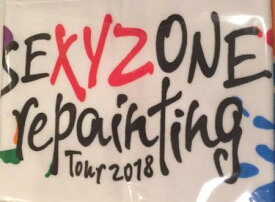 【新品】SEXY ZONE (セクゾ) 【マフラータオル】　Sexy Zone repainting Tour 2018・コンサート会場販売グッズ　他取扱品(ライブ　cd dvd ブルーレイ　初回盤　通常盤　限定品etc) ジャニーズグッズ　たおる