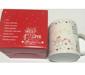 【新品】　WEST. ジャニーズWEST・【マグカップ】　2016 1Stドーム LIVE 24（ニシ）から感謝届けます　Concert　☆最新コンサート会場販売グッズ