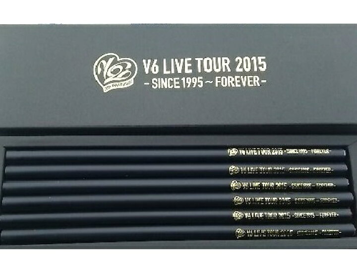 楽天市場 V6 カラーペンシル ラブセンtour 15 代々木限定グッズ スワロスキークリスタル Since1995 Forever 周年アニバーサリー Janipark Shop アウトレット