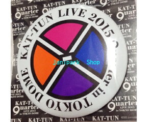 �@KAT-TUN�E�y�ʃo�b�W�z�E2015 quater Tokyo Dome ���� �@���R���T�[�g���̔��O�b�Y