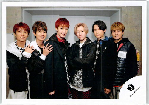 楽天市場 新品 Sixtones 18 ジャニアイ 公式写真 集合 最新ジャニショ販売フォト Janipark Shop アウトレット