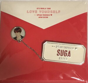 �y�V�i�z BTS (�h�e���N�c�j�@2019�E�E�y�`�F�C���o�b�W�z�EJSUGA�i�V���K�j�@�EWORLD TOUR 'Speak YOURSELF' JAPAN EDITION �E���@�����X�^�W�A���E�o���^���E�ŐV�R���T�[�g���̔��E�E