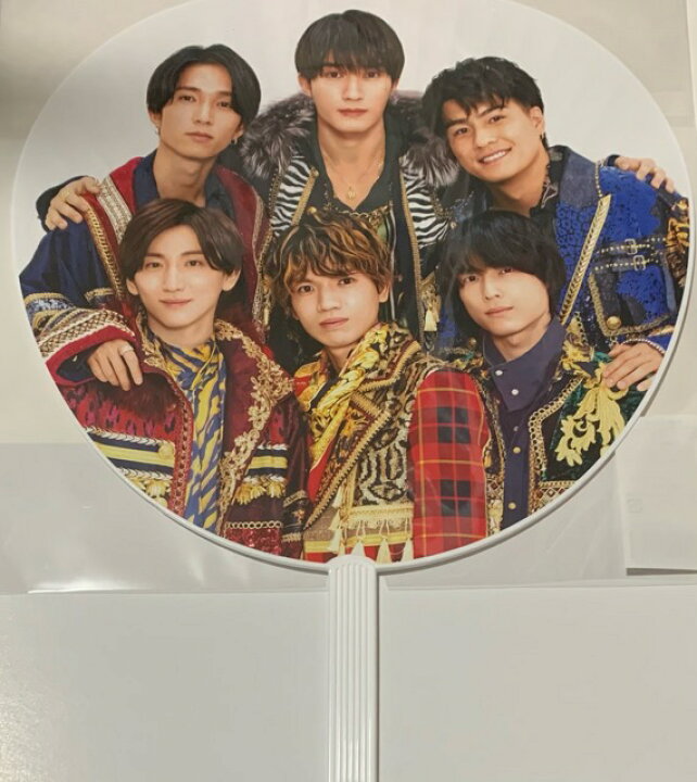 楽天市場】 【新品】SixTONES （ストーンズ)・2022 【公式うちわ 