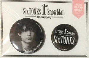 �y�V�i�zSixTONES �i�X�g�[���Y) 2021�E�y�ʃo�b�W�z�E�����k�l�E����N�L�O�@�A�C�����h�X�g�A�@�E�ŐV�O�b�Y�̔��E�E