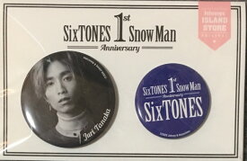 【新品】SixTONES （ストーンズ) 2021・【缶バッジ】・田中樹・一周年記念　アイランドストア　・最新グッズ販売・・