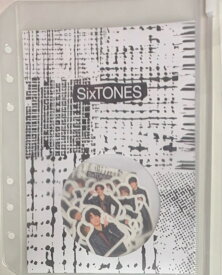 【新品】SixTones ストーンズ 2021・【フレークシール】・集合・ジャニショ　最新販売グッズ