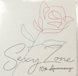 【新品】SEXY ZONE　(セクゾ)・【メッセージカード】・・Aniversary tour 2021　SZ10T 10周年・・最新コンサート販売グッズ