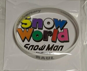 �y�V�i�z�@2025 SnowMan �X�m�[�}���@�y���o�[�o���h�z���E�[���@�@Snow Man 1st Stadium Live Snow World �����@�R���T�[�g���̔��O�b�Y�@���X�g�o���h