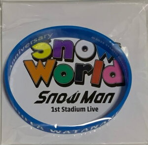 �y�V�i�z�@2025 SnowMan �X�m�[�}���@�y���o�[�o���h�z�n���đ��@�@Snow Man 1st Stadium Live Snow World �����@�R���T�[�g���̔��O�b�Y�@���X�g�o���h