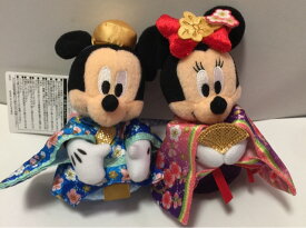 　Disney (ディズニー）・【ぬいぐるみバッジ】・&#9825;　ミッキーマウス　ミッキーマウス　　&#9825;　ひな祭り・ディズニーランド