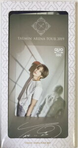 �y�V�i�zTAEMIN from SHINee�@�i���Ⴂ�Ɂj�E�E�y�N�I�J�[�h���P�[�X�z�E�@�e�~�� from SHINee TAEMIN ARENA TOUR 2019 �L���E�ŐV�R���T�[�g���̔��E�E