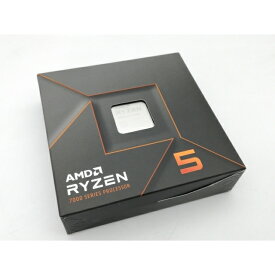 【未使用】AMD Ryzen 5 7600X (4.7GHz/TC:5.3GHz) BOX AM5/6C/12T/L3 32MB/TDP105W【DS秋葉】保証期間1週間