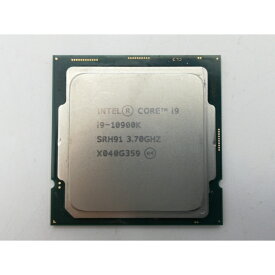 【中古】Intel Core i9-10900K (3.7GHz/TB:5.2GHz/TVB:5.3GHz) bulk LGA1200/10C/20T/L3 20M/UHD630/TDP125W【DS秋葉】保証期間1週間