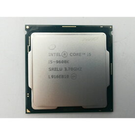 【中古】Intel Core i5-9600K (3.7GHz/TB:4.6GHz/SRELU/P0) BOX LGA1151/6C/6T/L3 9M/UHD630/TDP95W【DS秋葉】保証期間1週間